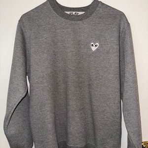 Grey Moschino Sweater Play Comme Des Garçons Size L